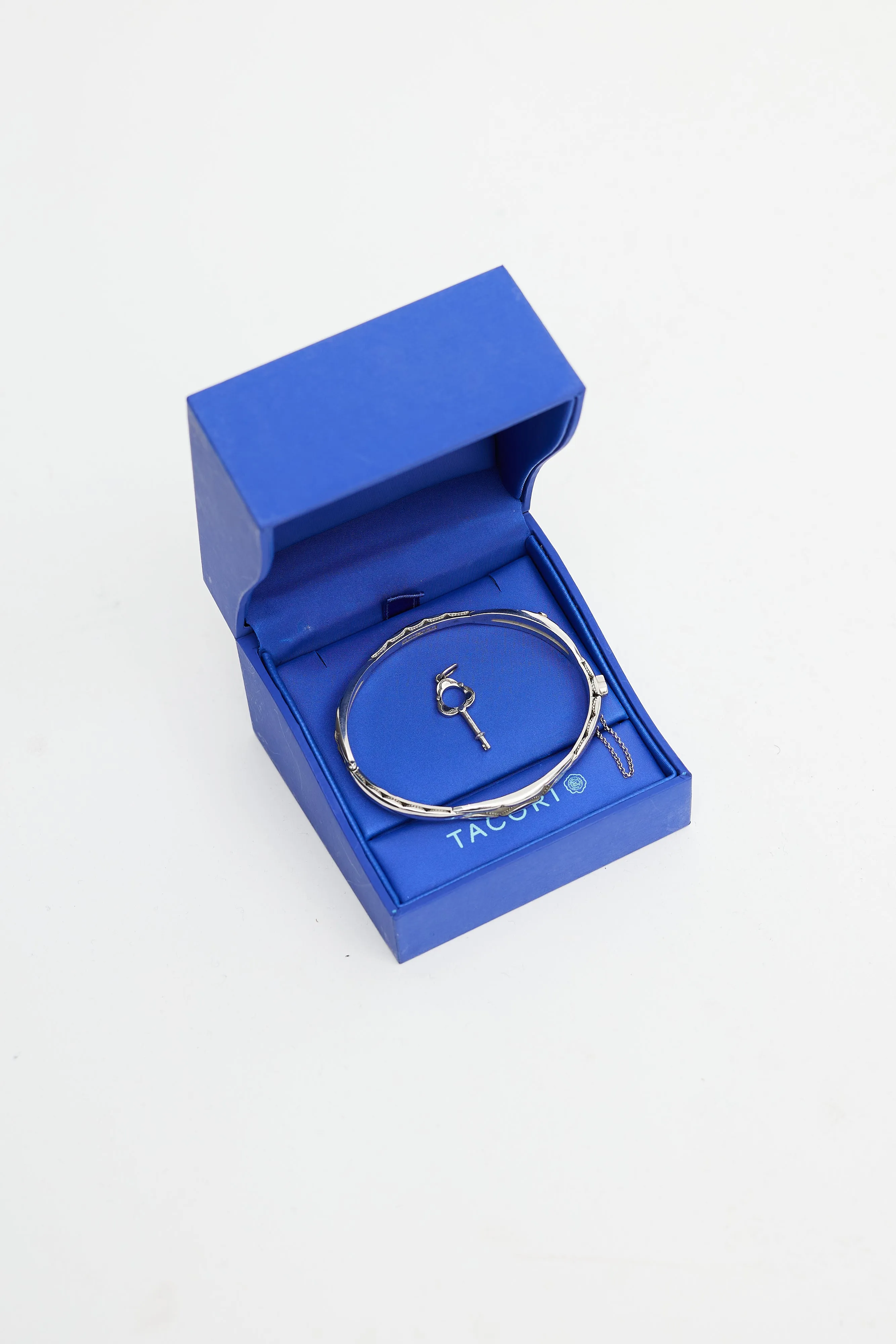 18K Gold & Sterling Silver Promise Key Bracelet