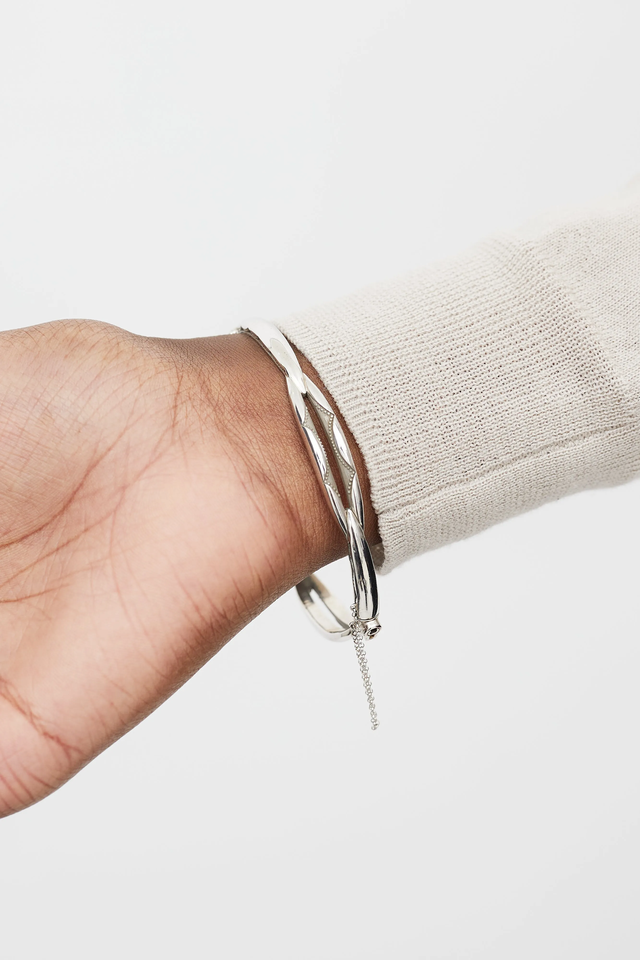 18K Gold & Sterling Silver Promise Key Bracelet