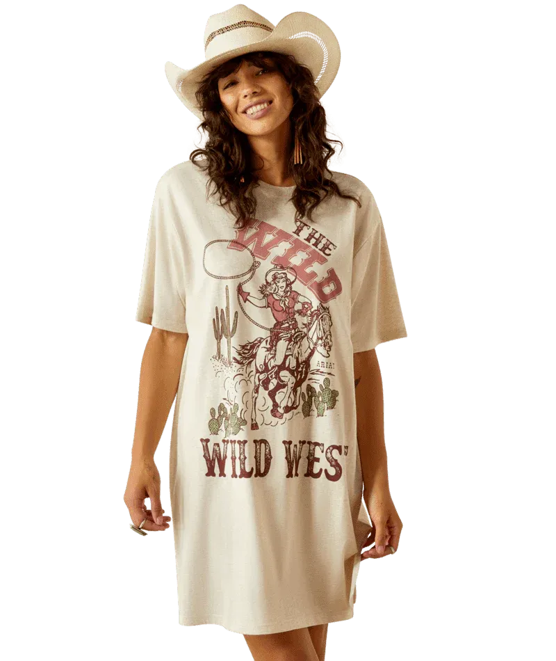 Ariat Women's Wild West T-Shirt Dress