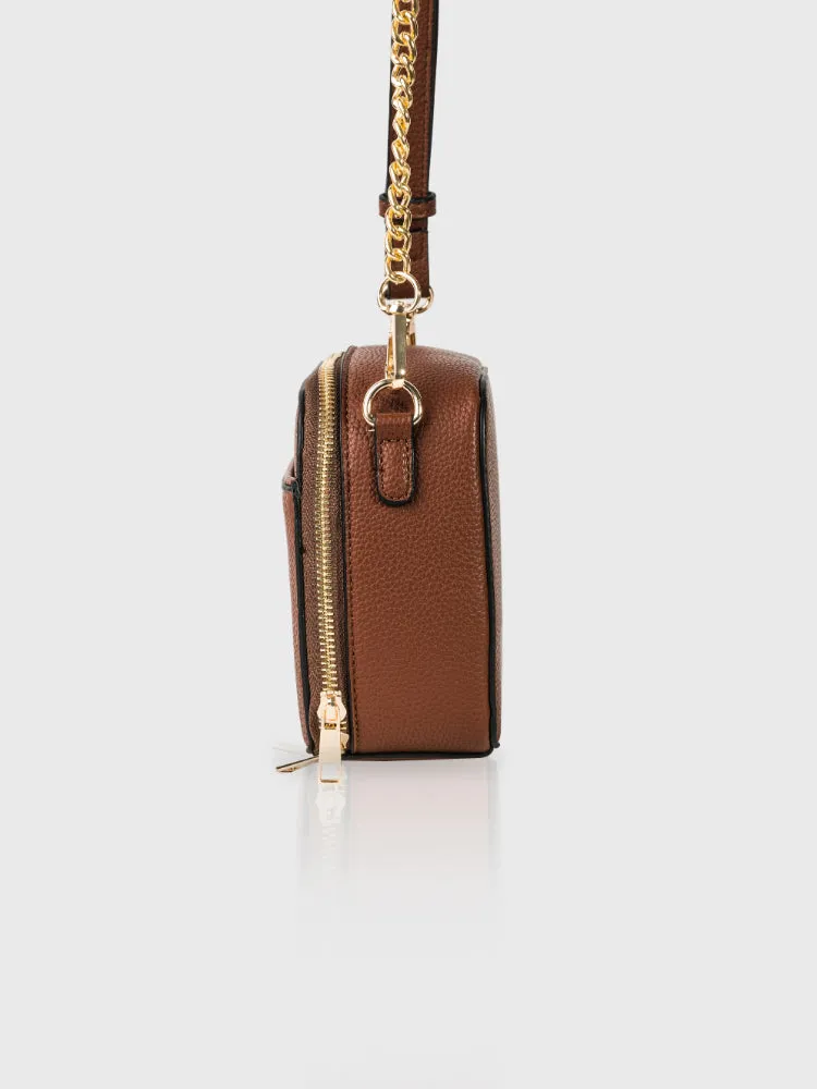 Boxed & Bold Wine Sling Bag
