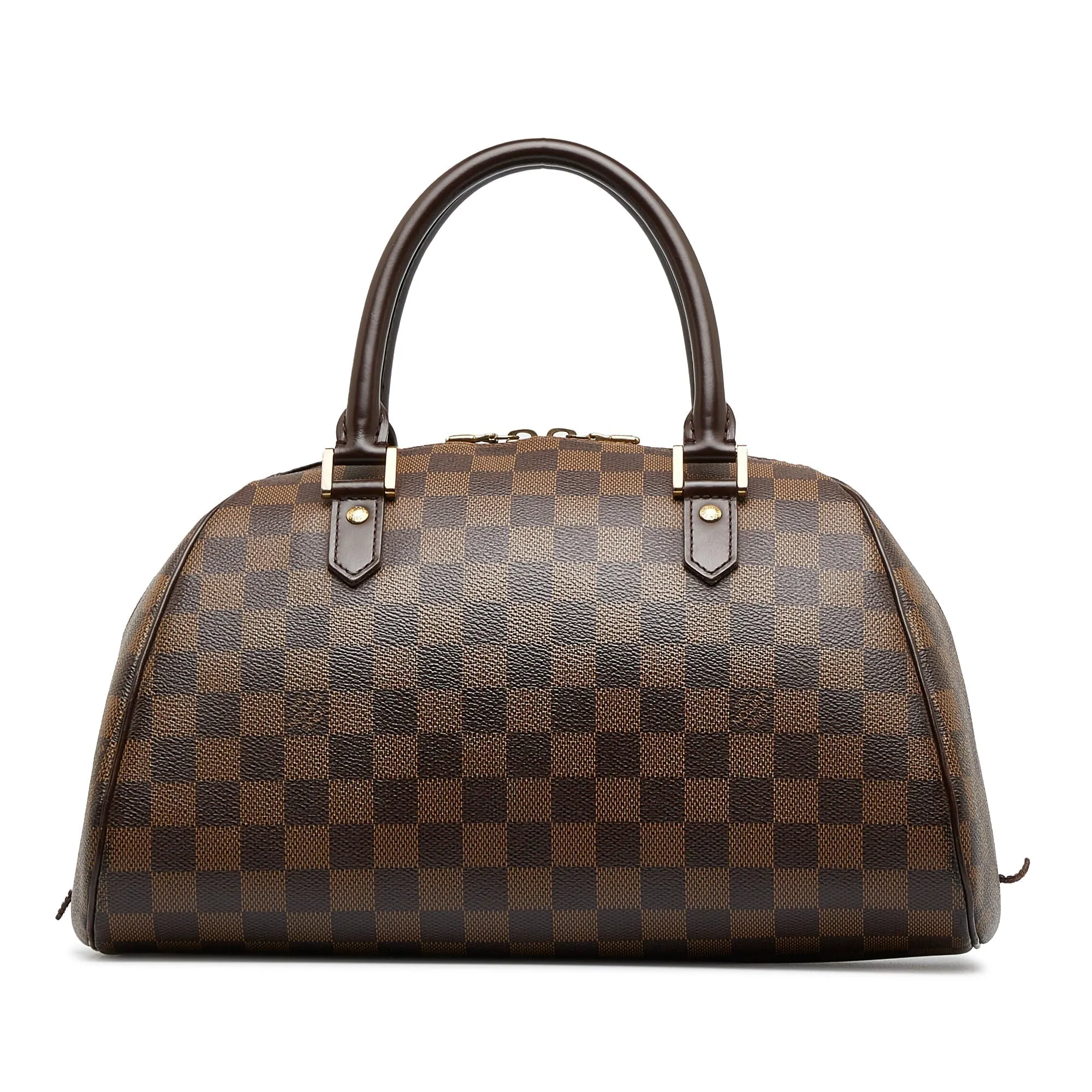 Brown Louis Vuitton Damier Ebene Ribera MM Handbag