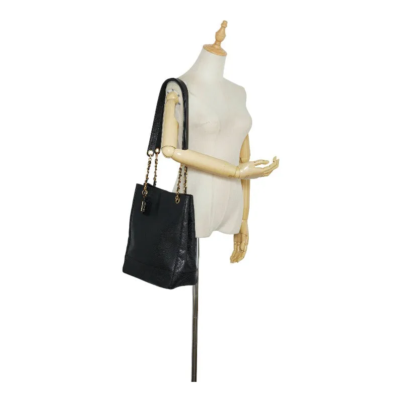 Chanel Coca-Cola Handbags Black Gold Matt Caviar   Chanel