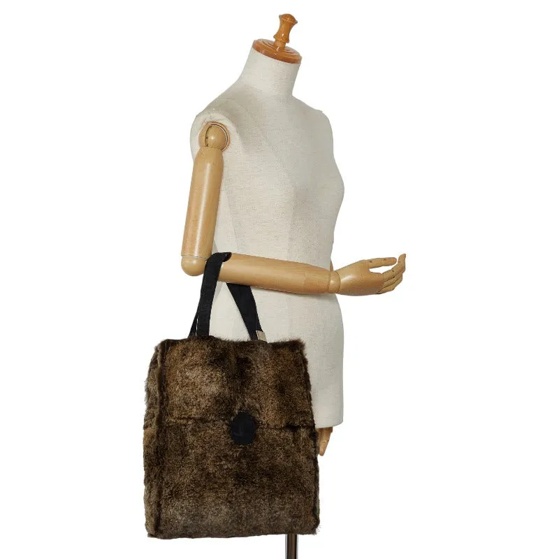 Chanel Cocomark Rapunzel Handbags  Bag Brown Black lace  Chanel