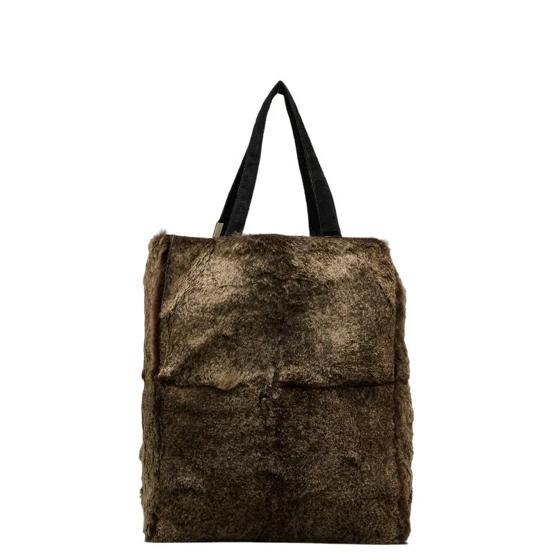 Chanel Cocomark Rapunzel Handbags  Bag Brown Black lace  Chanel