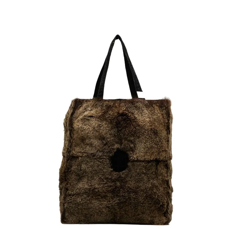 Chanel Cocomark Rapunzel Handbags  Bag Brown Black lace  Chanel