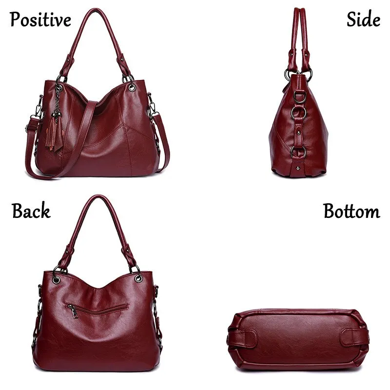 Christmas Gift Luxury Handbags Women Bags Designer Large Capacity Shoulder Bag High Quality Leather Crossbody Bags for Women 2021 New Tote Bag