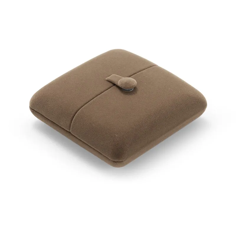 Coffee Velvet Ring Gift Box H00902