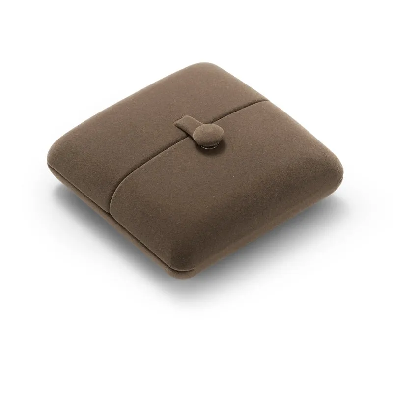 Coffee Velvet Ring Gift Box H00902