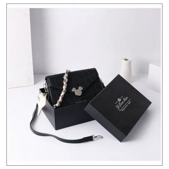 Designer Stone Pattern Luxury Crossbody Female Handbags