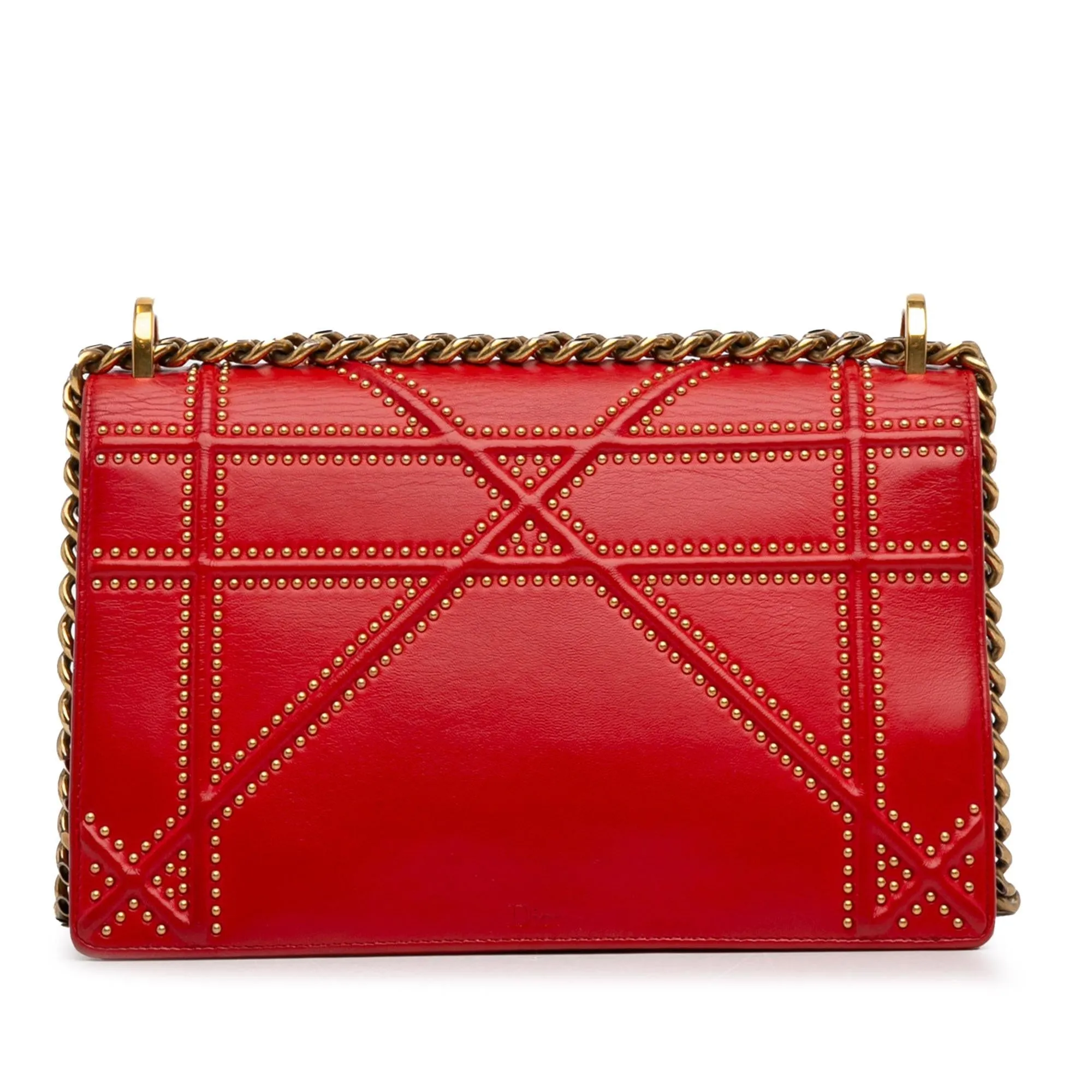 Dior Medium Studded Diorama Crossbody Bag (SHG-gWG1I8)