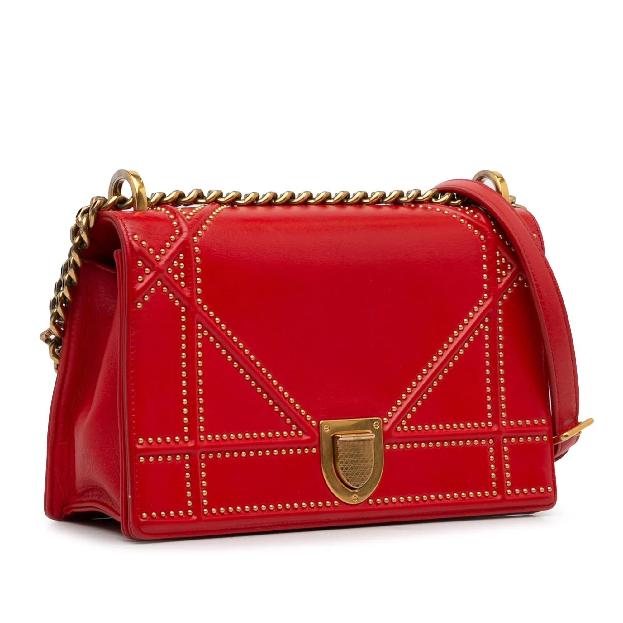 Dior Medium Studded Diorama Crossbody Bag (SHG-gWG1I8)