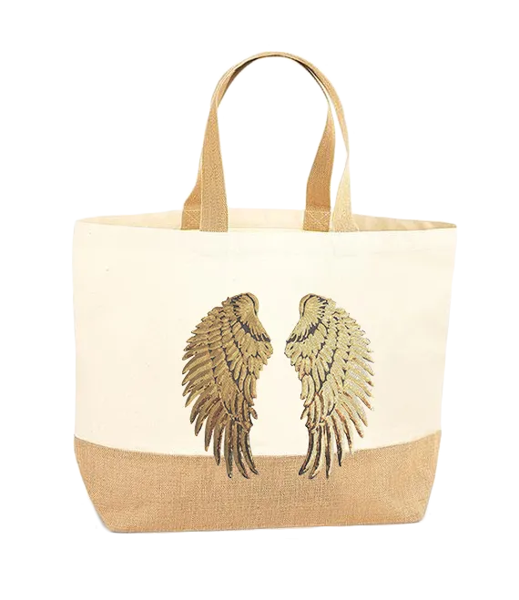 Gold Wings XL Tote Bag