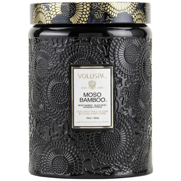 Moso Bamboo Large Jar Doftljus