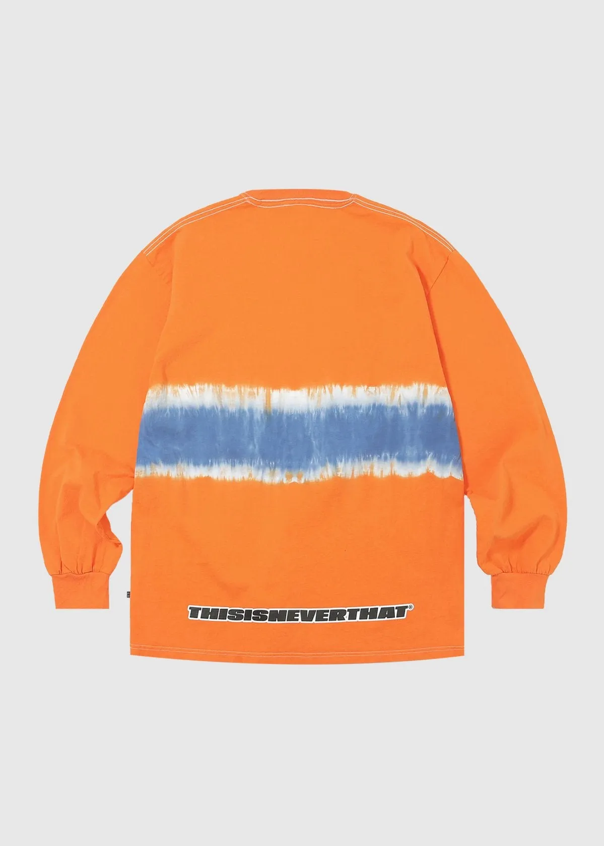 THISISNEVERTHAT: TIE DYE LS TEE [ORANGE]