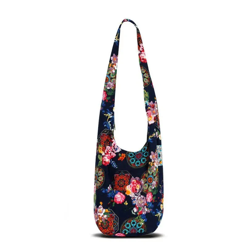 UAKISS  -  Sling Crossbody Shoulder Bag Women's Handbags Hippie Hobo Thai Cotton Gypsy Bohemian Boho Girl Books School Bags Bag free Gift