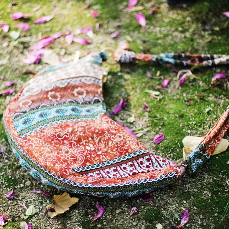 UAKISS  -  Women's Handbags Purses Thai Top Handmade Crossbody Bag Shoulder Bags DIY Sling Adjustable Strap Bohemian Bags Hobos Bag