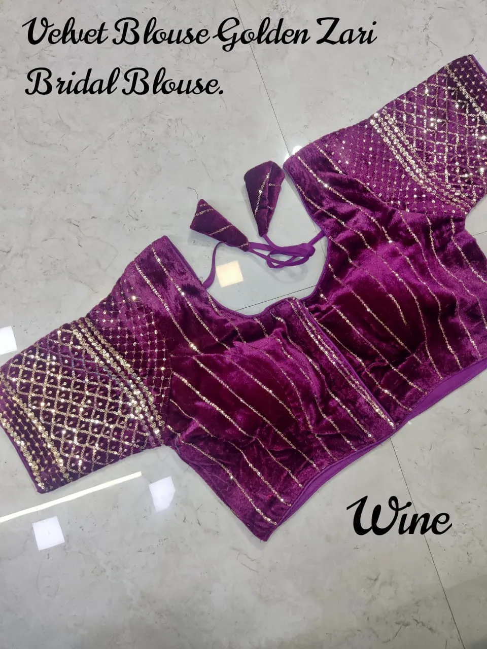 Velvet Bridal -1 Special Blouse