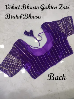 Velvet Bridal -1 Special Blouse