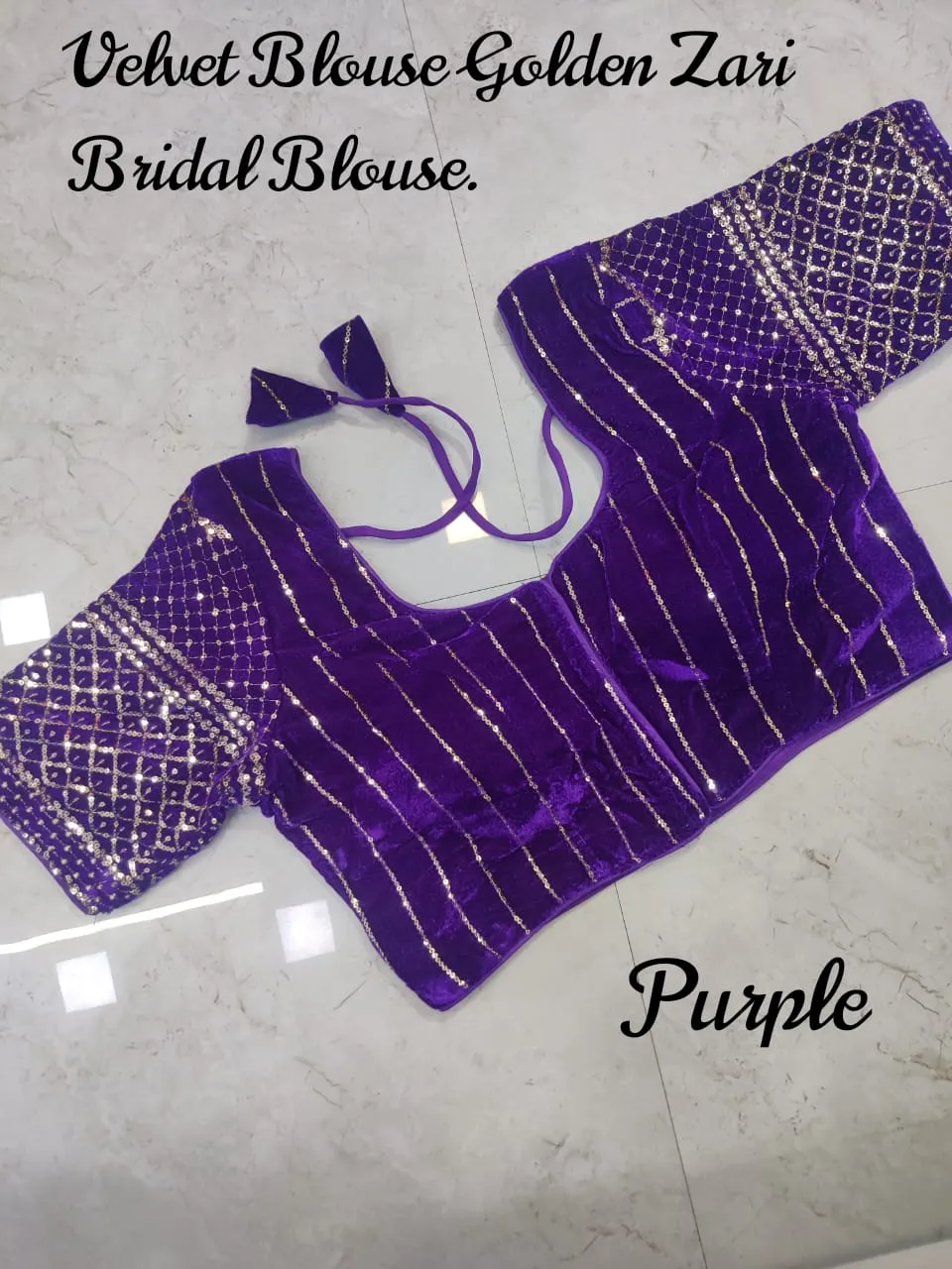 Velvet Bridal -1 Special Blouse